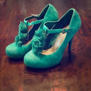 Turquoise Heels